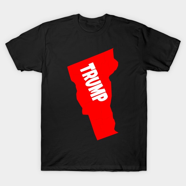 Vermont for Trump T-Shirt by Vine Time T shirts